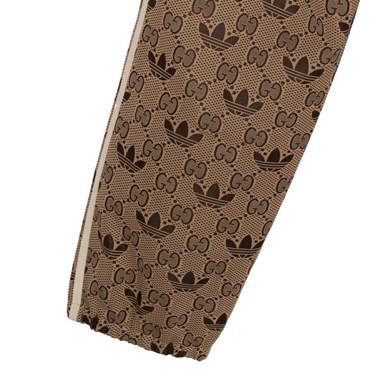 Gucci X Adidas Originals SS23 Knitted Sweatpants Men's Ebony 722980-XJE1O-9742