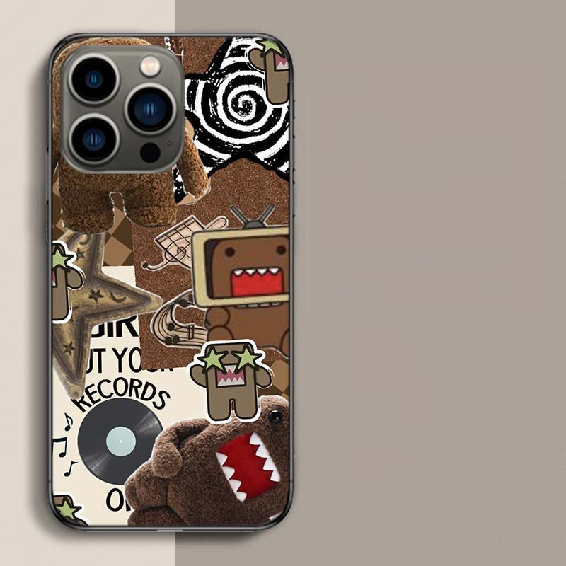 

Милый чехол для телефона D-Domo-kun для iPhone 17 Air 15 Pro 14 Plus 16 Pro Max 17E 16E 12 13 Mini 11 Защитный чехол Милые Fundas iPhone 17 AIR