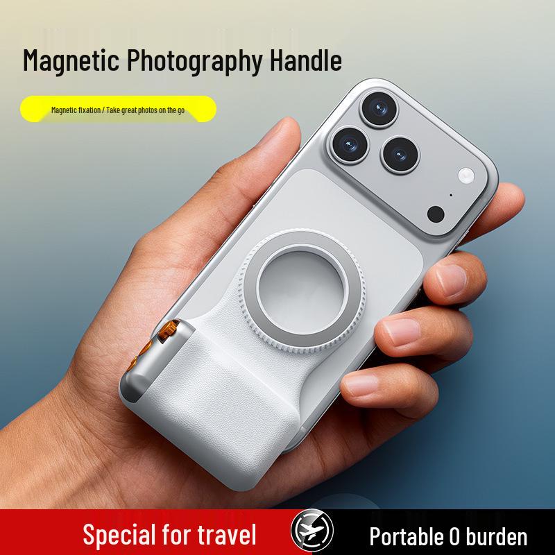 

Magnetic Handheld Camera Stabilizer with Remote Zoom Control Magnetic Fill Light