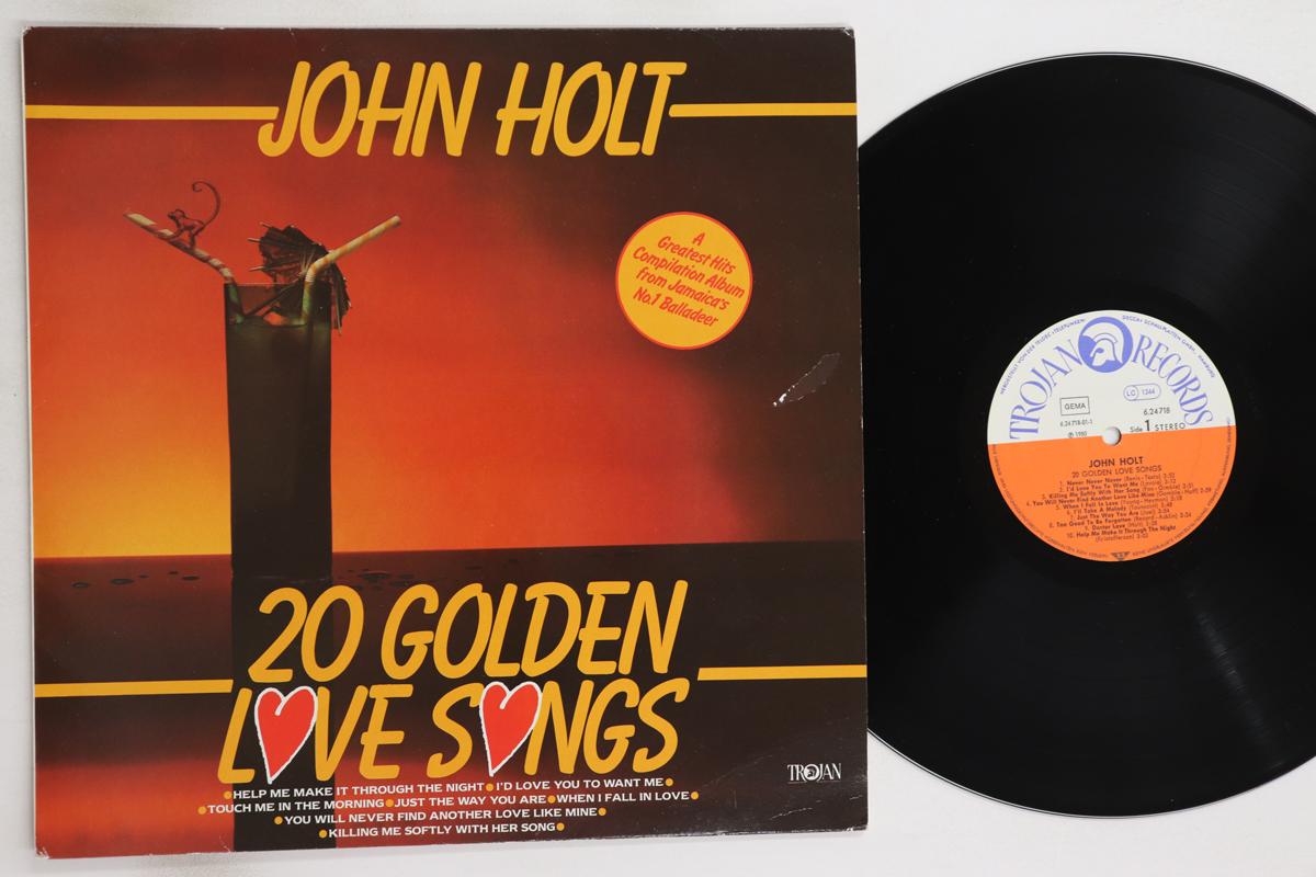 

LP Пластинка JOHN HOLT - 20 Golden Love Songs 624718 TROJAN RECORDS 1980 Германия Регги, Ска и Даб Б/У