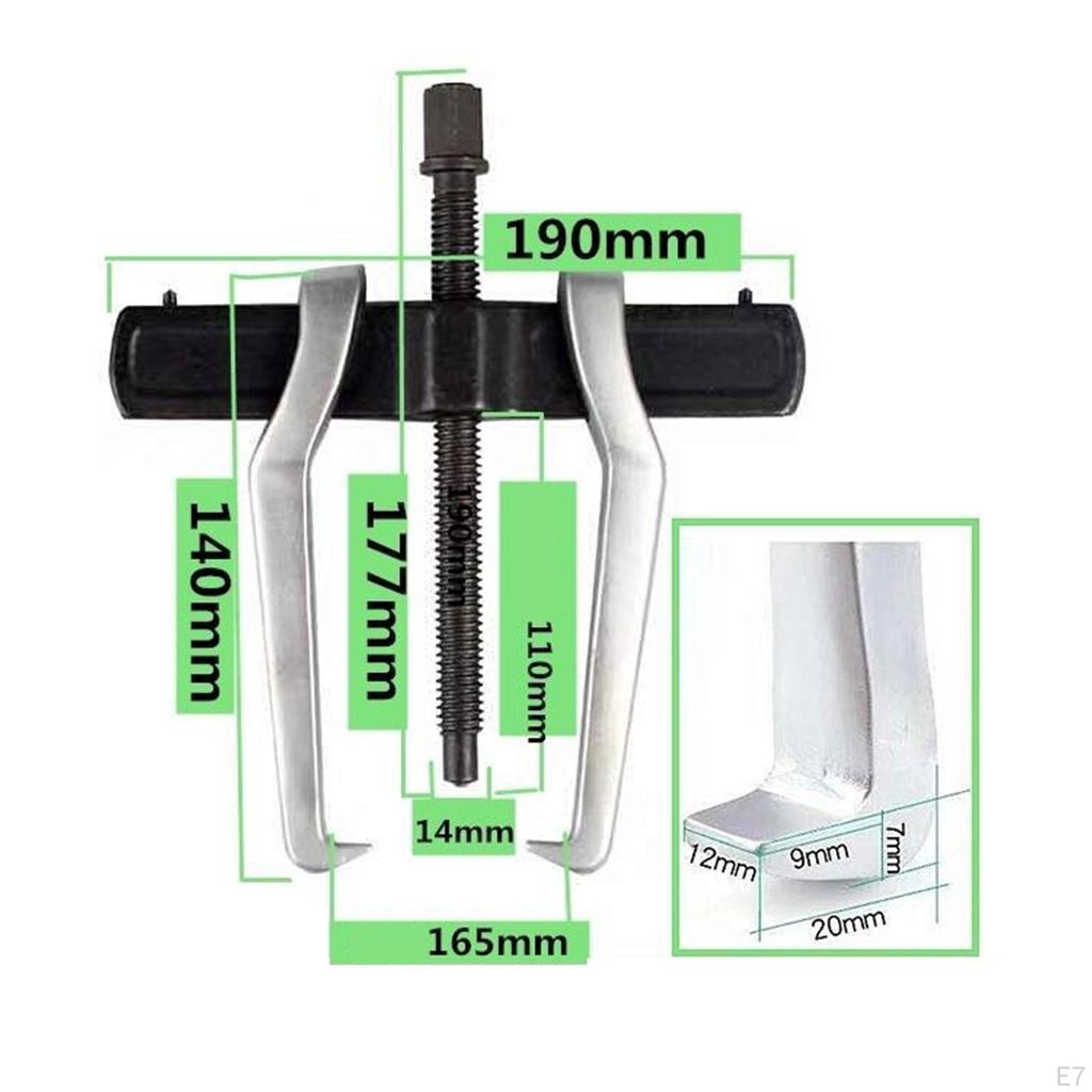 2 Jaw Gear Puller Separate Lifting Device Bearing Remover Automobile Repairing Accessory T