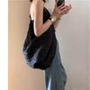 2025 Niche Design Pleated Cloud Bag for Women Large Capacity Shoulder Crossbody Bag Nylon Tote Bag Ladies Handbags Gift