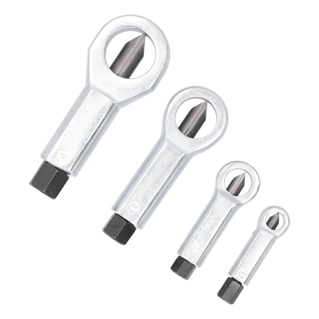 4 szt. Rozłupywacz nakrętek Stal łożyskowa Solidny Trwały Wygodny Wydajny Usuwanie Rozłupywanie Nakrętek