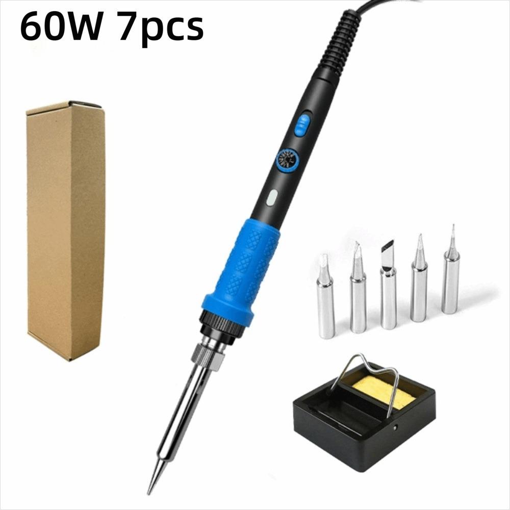 New 60W Electric Soldering Iron Internal Heating With Indicator Light Welding Tools Constant Temperature Control Soldering Tips