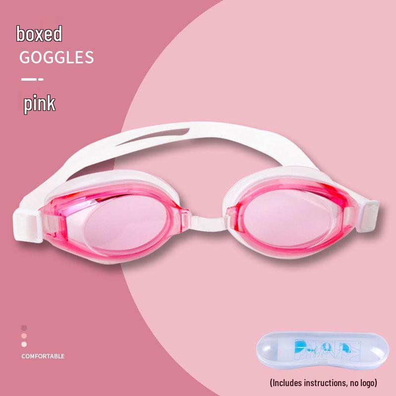 Unisex Waterproof Anti-Fog HD Silicone Swimming Goggles