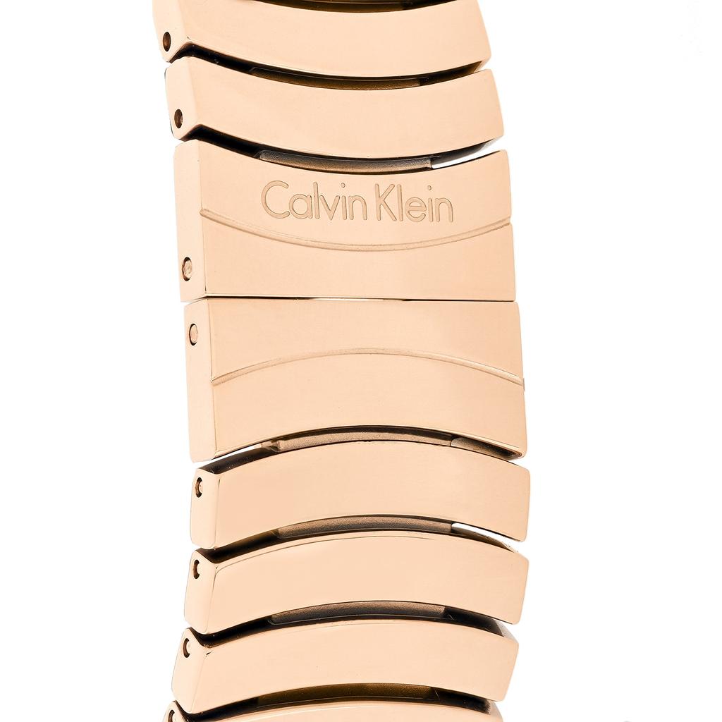 Calvin Klein CALVIN KLEIN Watch 2 Hand Whirl Rose Gold X Silver K8A23646 Women's [Regular Imported Product]