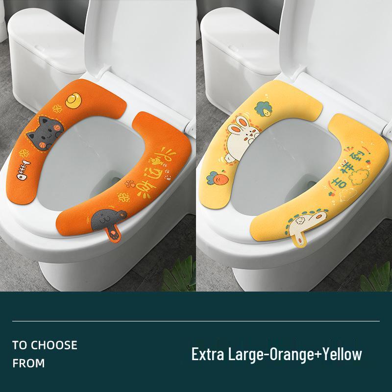 Universal Washable Thickened Toilet Seat Cushion for All Seasons