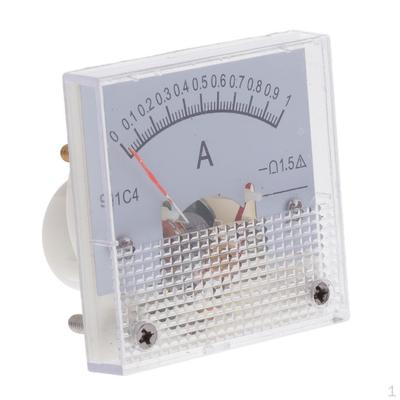 Analogový měřič pole, DC 1A až 10A