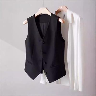 Women's Versatile Sleeveless Vest: Professional Workwear for Spring & Autumn