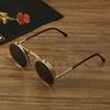 Flip Sun Glasses Steampunk Fold Men and Women Double Lens Clear Alloy Frame Eyewear Eyeglasses Shade UV400 Sunglasses