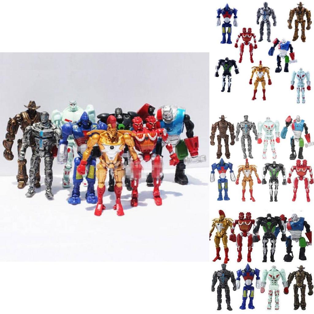 Real Steel Atom Midas Zeus PVC Akční figurka Sběratelský dárek Pro děti A Fanoušky