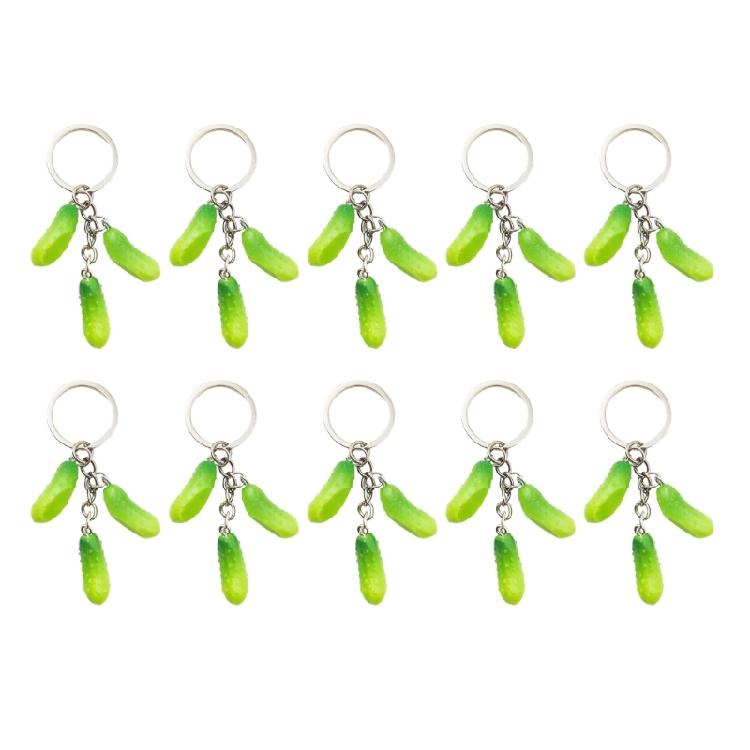 Elegant Charm Lovely Cucumber Bag Ornament Decoration for Teens and Fashion Enthusiasts Stylish Outfits Daily Use