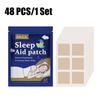 48Pcs Sleep Sticker Fast Long-Lasting Soothe Muscle Body Care Natural Safe Sleep Patch for Quality Rest
