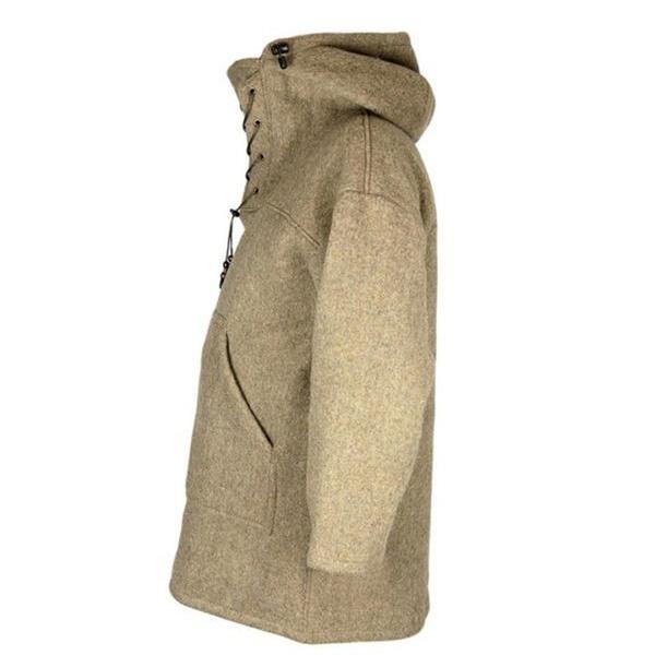 Heren Mode Warme Hoodie Pullover Viking Vetersluiting Verdikken Anorak Middeleeuwse Jassen Cosplay Kostuum
