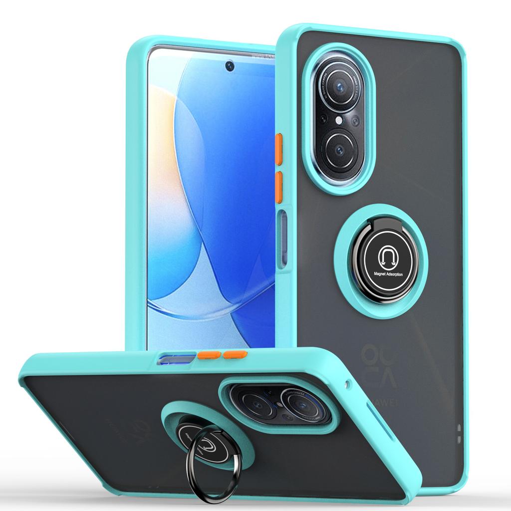 Funda Armor Mate a Prueba de Golpes con Anillo Magnético para Honor 50 SE huawei Nova 9 SE Cubierta con Soporte de Anillo Magnético