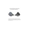 TINHIFI DUDU Wired Earphones Planar Driver Design 0.78mm 2PIN Detachable Cable for HiFi Music Gaming Monitor Gray