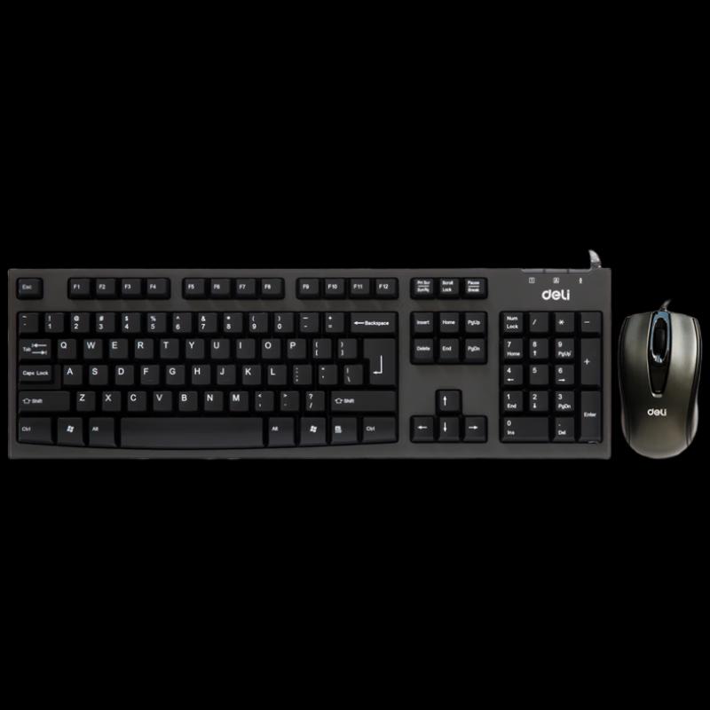 Deli Wired Keyboard and Mouse Combo