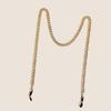 Trendy European & American Gold Metal Women's Eyewear Jewelry Chain