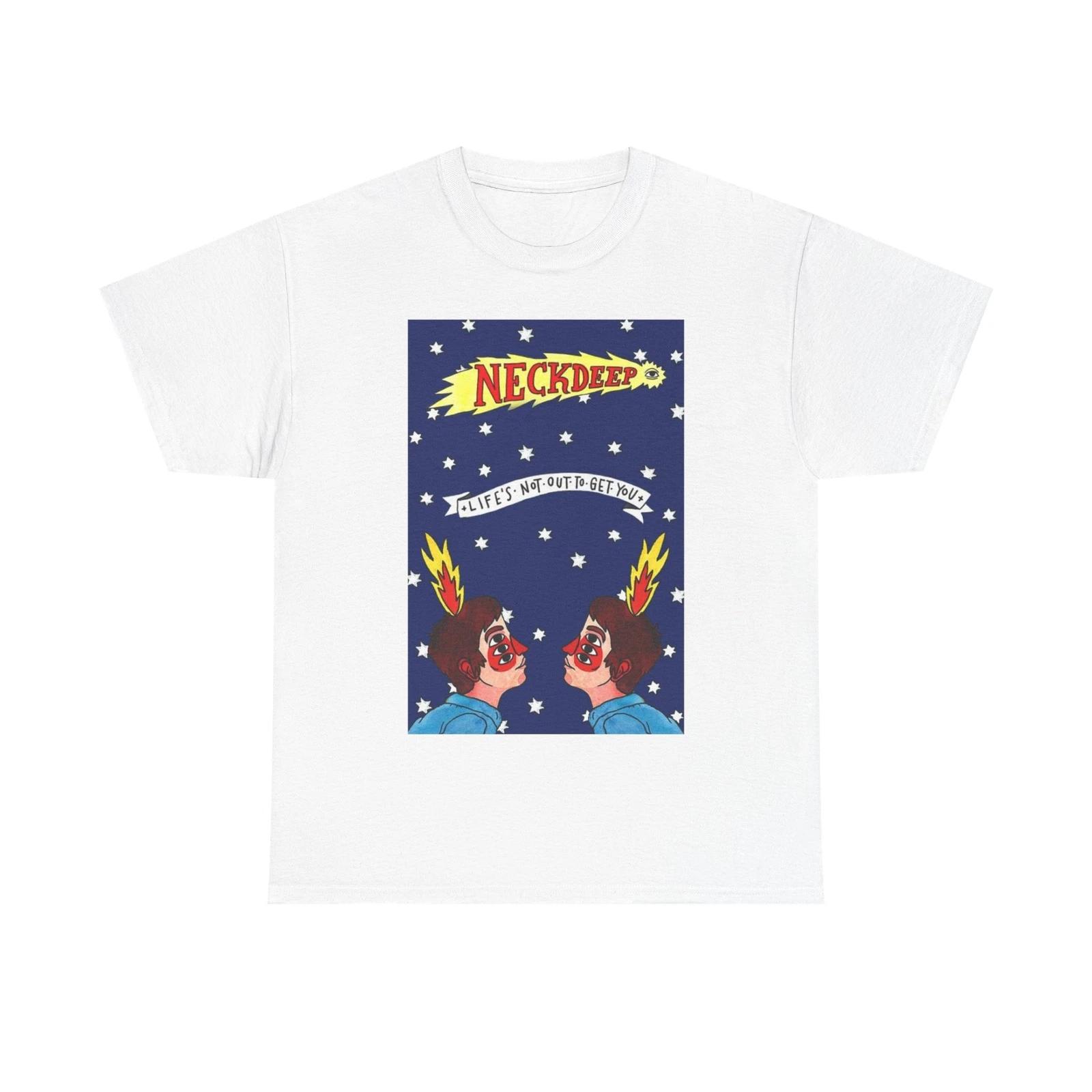 Men s and Women s T-shirts Neck deep S