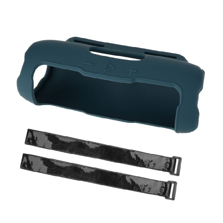 Speakers Carrying Storage Bag Antidrop Silicone Protective Sleeve with Shoulder Straps for Flip 7 Speakers