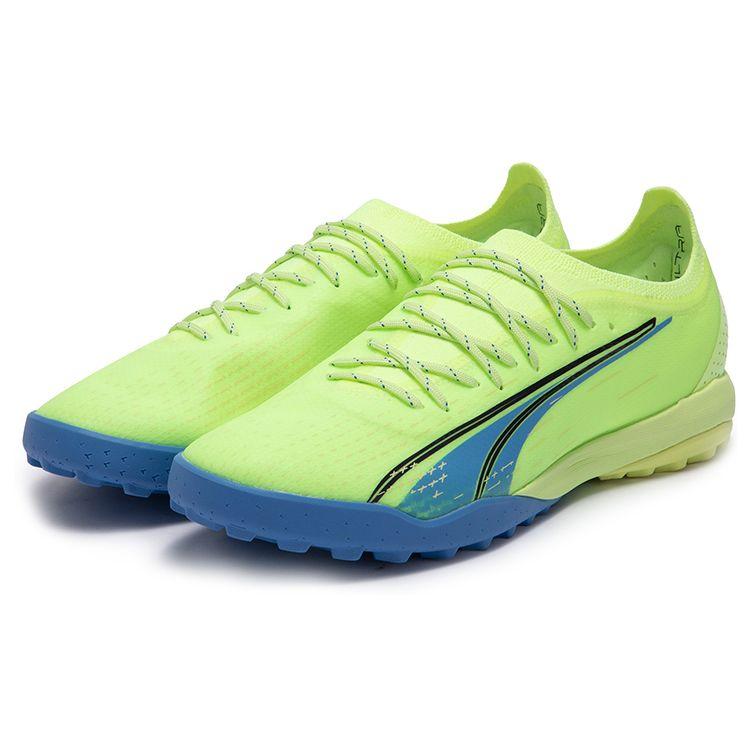 Puma Ultra Ultimate Comfortable Versatile Ag (Rubber Short Stud) Soccer Shoes Men Soccer Shoes Fluorescent-Green 106893-01