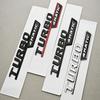 2pcs 3D ABS Chrome Car Letters TURBO 4MATIC Logo Fender Side Badge For Mercedes AMG A35 45 A45S W177 W176 Stickers Accessories