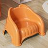Simple Cute Colorful Children Chair Non-slip Small Stool with Backrest  Daily Seating