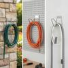 Garden Hose Hanger Stainless Steel WallMounted Holder Hook RustResistant for Gardeners,