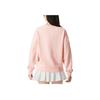 Puma Logo Bestickt Sportlich Lässig Rundhals Sweatshirt Damen Sweatshirt Rosa 678444-63