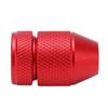 Adjustable Drill Stop Collar Aluminum Alloy Red Anti Slip Nylon Inner Ring Drill Stop Collar for