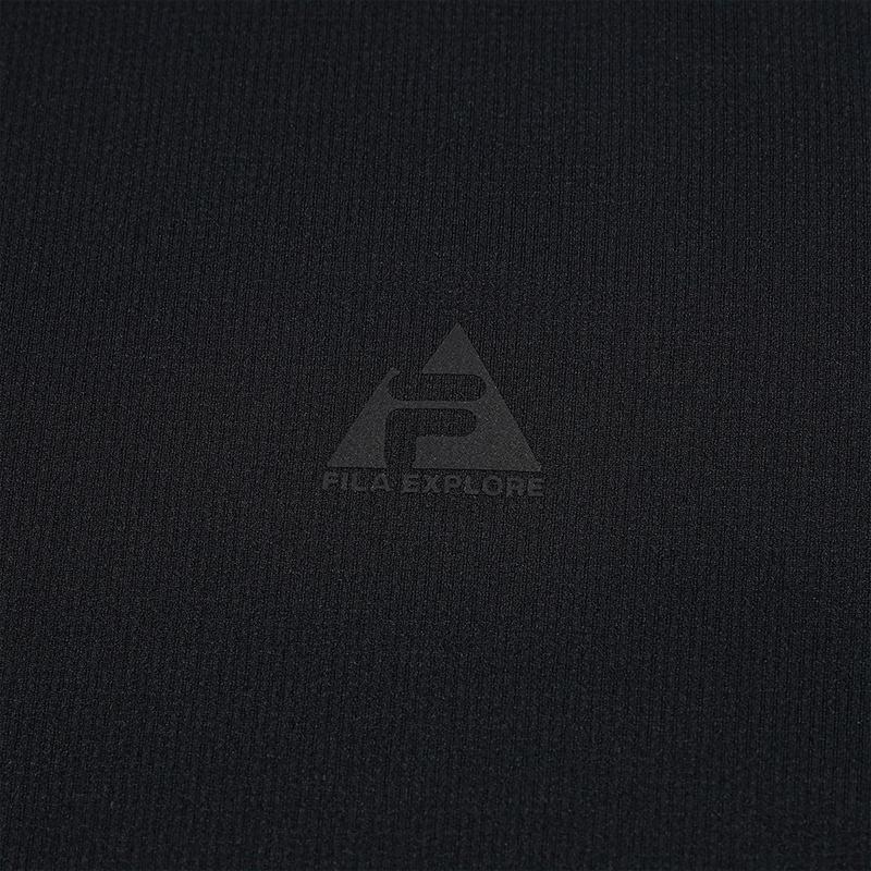 Fila Explore Moisture Wicking Crew Neck Short Sleeve T-Shirt Men Tops A11M637102FBK