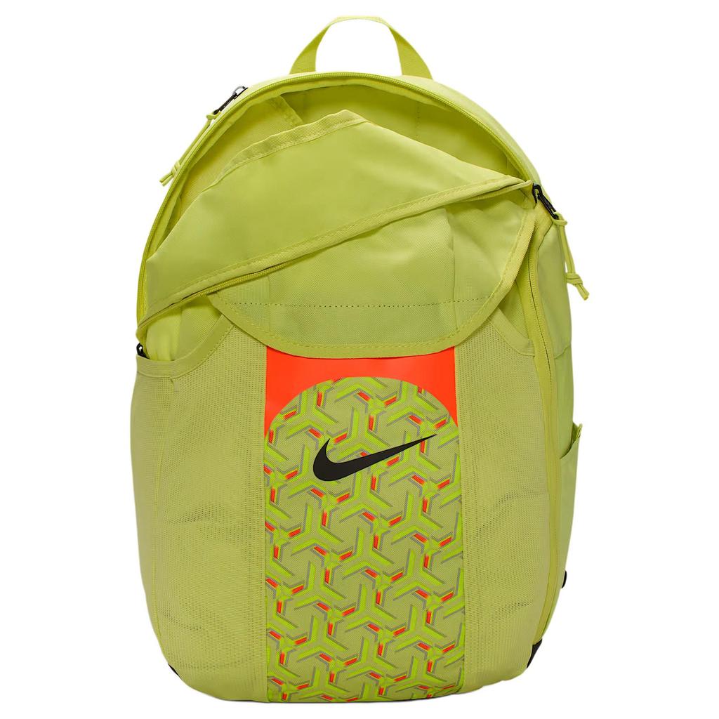 Nike Academy Team Graphic Print Fabric Backpack Unisex Backpack Bright-Lime Orange-Red Black DV0761-383