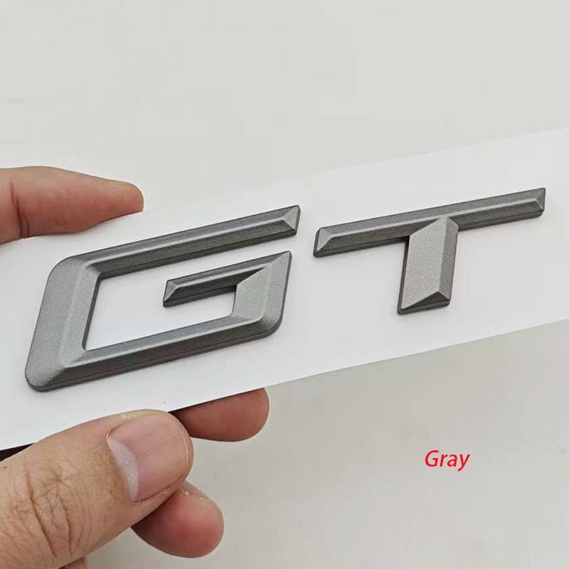 New 3D ABS Car Styling Logo GT Rear Trunk Badge Sticker Decals For BMW 3 5 6 GT Series F34 G32 Auto Tail Accessories