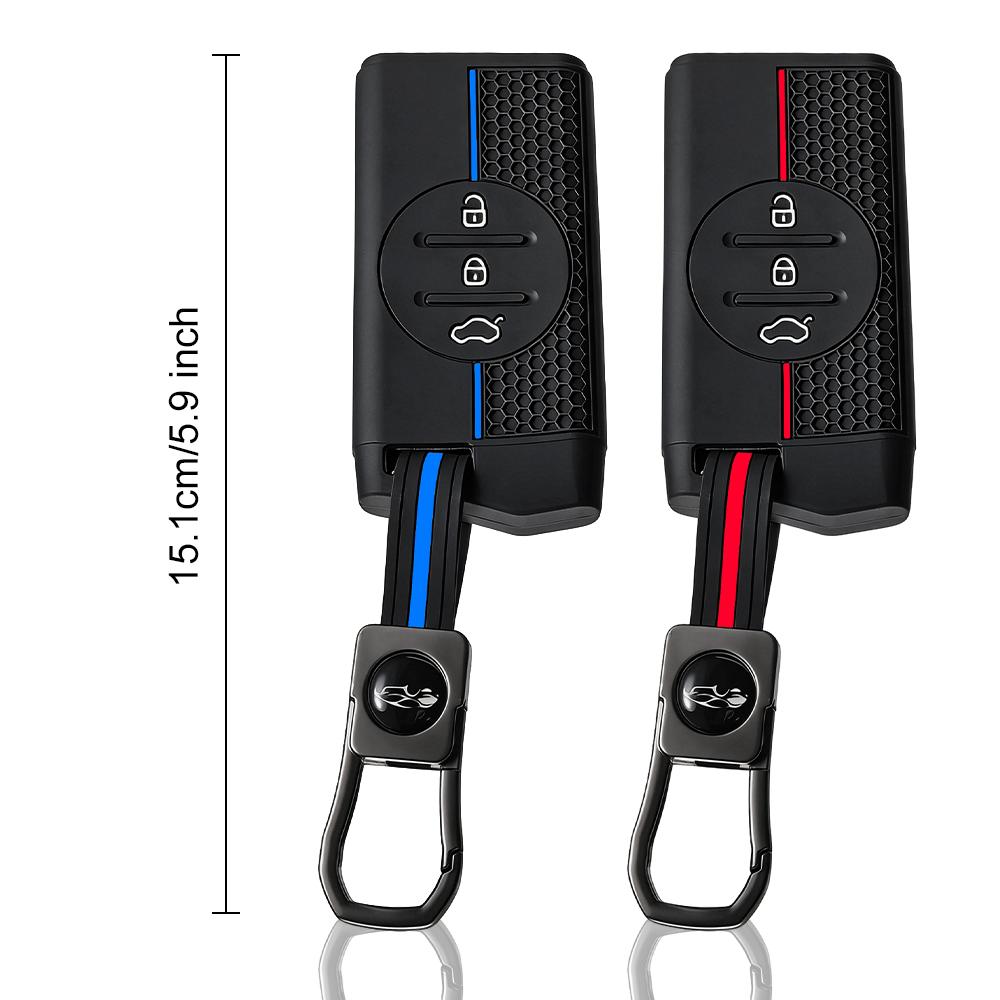 Soft Key Fob Case For Chery Tiggo 5x Sport Exeed Tiggo 8 Pro 3x 5x 7 Pro Holder Key Case Cover Accessories
