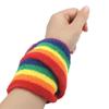 Wide Rainbow Colorful Elastic Headband Hair Accessories Head Wrap