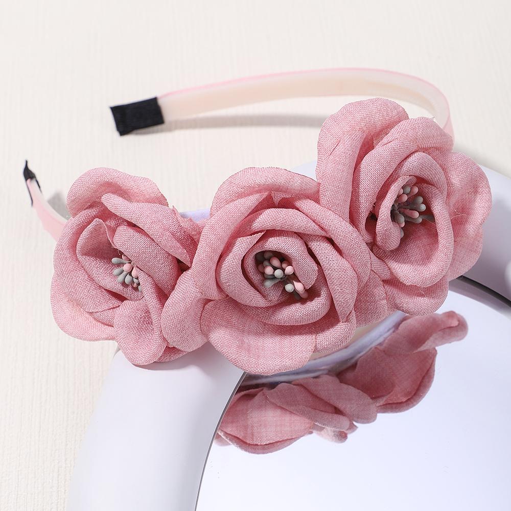 

Великолепный обруч для волос, цветочная повязка на голову для детей, сценический костюм, нарядный, повязка для волос, жемчужная декоративная, свадебные аксессуары для волос для девочки