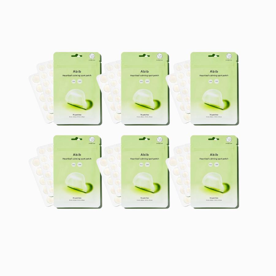 ABIB Heartleaf Calming Spot Patch Set 12mm X 30pcs + 10mm X 48pcs
