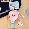 1 Piece Plush Tennis Racket Doll Bag Pendant Keychain Ornaments Toys Couple'S Best Friend Hanging Decoration Gifts
