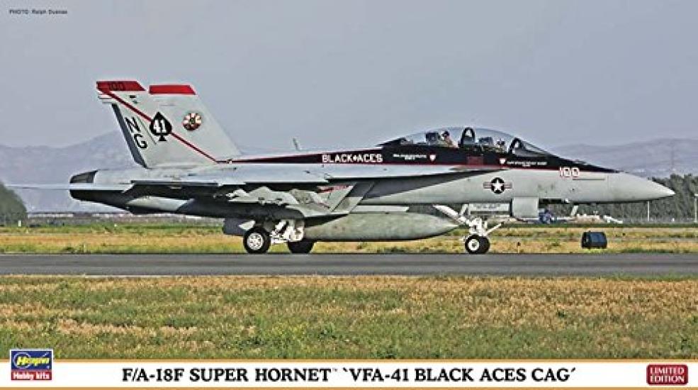 Hasegawa Super Hornet Black Aces 02101 1/72 F/A-18F “VFA-41 CAG”