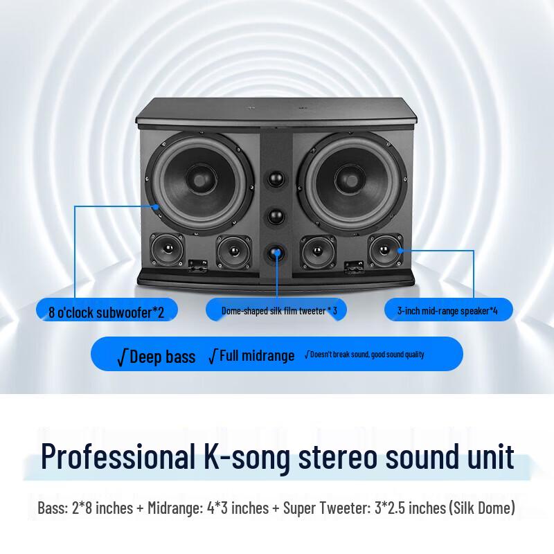 SAST K28 Home KTV Karaoke System CN plug (adapter included) (CN version)