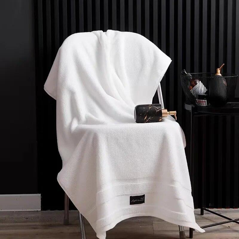 100% Pure Cotton Bath Towel, Adult Bath Towel, High Water Absorption, Home Thickened Bath Towel