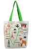 Friends Hill A4 Tote Bag WS-260-136 White