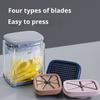 Multifunctional Manual French Fry Machine With Replaceable Blades For Kitchen Dicing And Cutting Potatoes Cucumbers And Onions