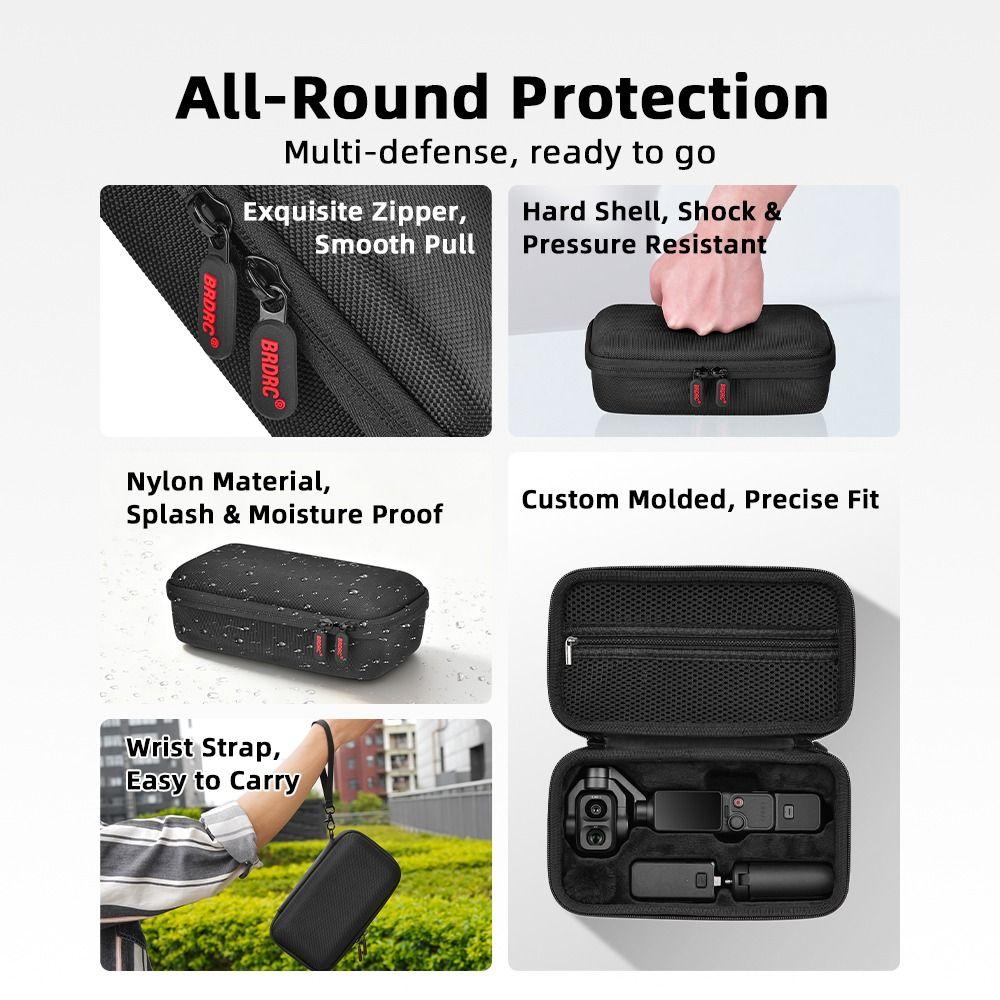 Portable Storage Bag Waterproof Protective Bag for DJI Osmo Pocket 4P Gimbal Camera Accessories
