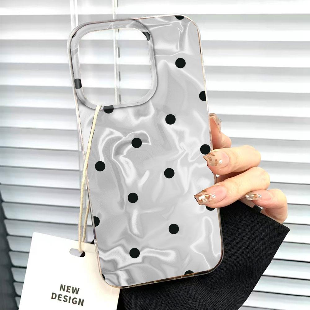 Elegant Phone Case Xiaomi 13T 14T 15T Pro 11 Lite Poco X3 X5 X6 M5S X7 M6 Artistic Colorful Circular Dots Cover Women Water Wave