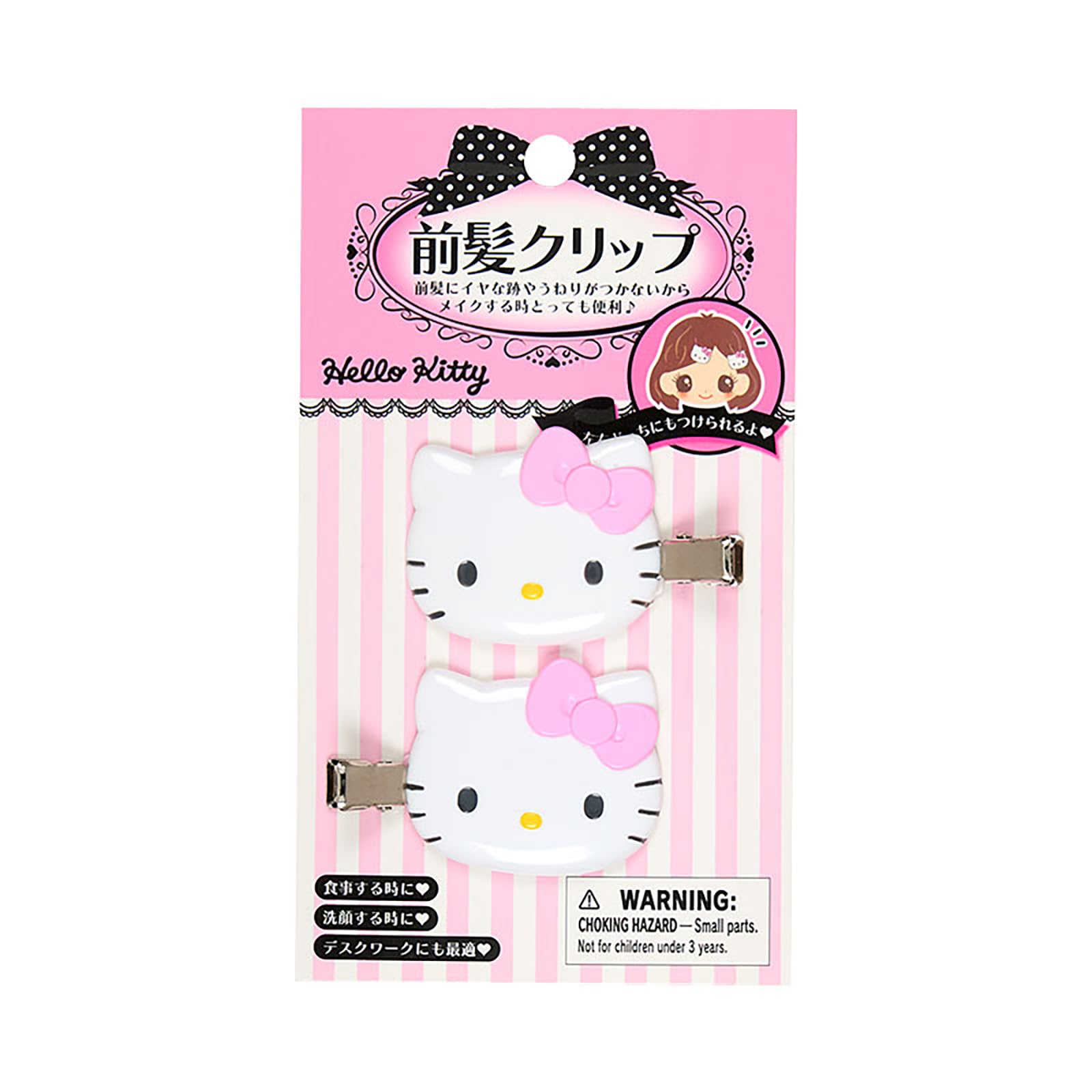 

Заколки для челки Sanrio Hello Kitty, Розовые, АБС-пластик, Набор из правой и левой, Идеально подходят для макияжа, умывания лица и работы за столом, Для детей от 3 лет