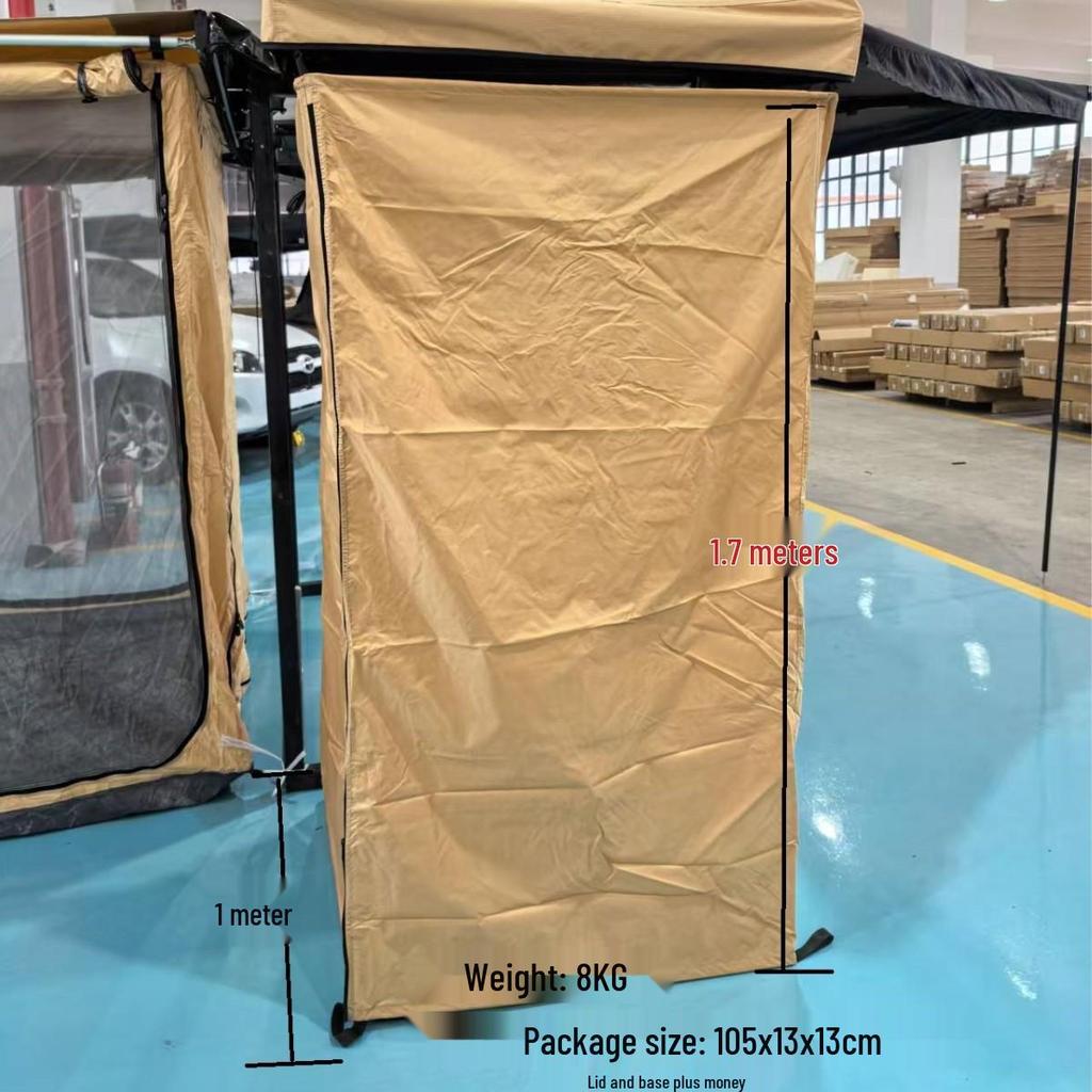 Portable Waterproof Shower and Changing Tent for Car - Single Person, Folding Design