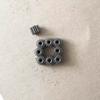 10 stuks/partij 0,6 module 14 tanden Gatgrootte 3 mm speelgoed Voertuig Transmissietandwiel metalen tandwielen IJzeren Tandwiel