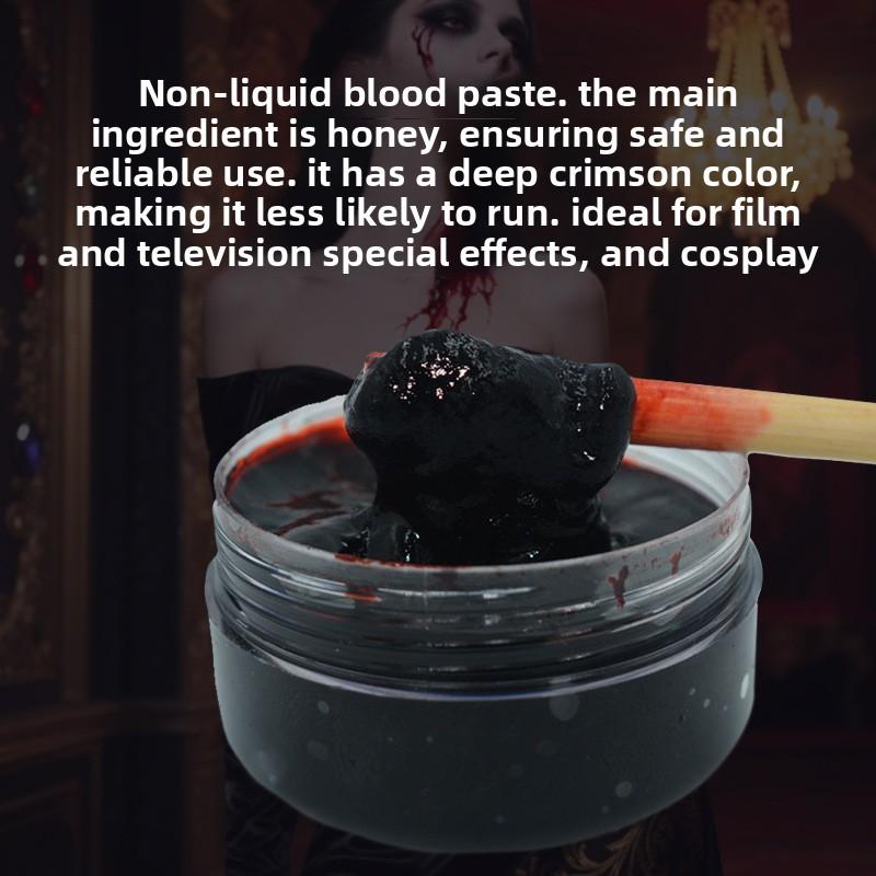 Halloween film and television makeup spoof party plasma cream fake scar plasma cream gel fake plasma cream props