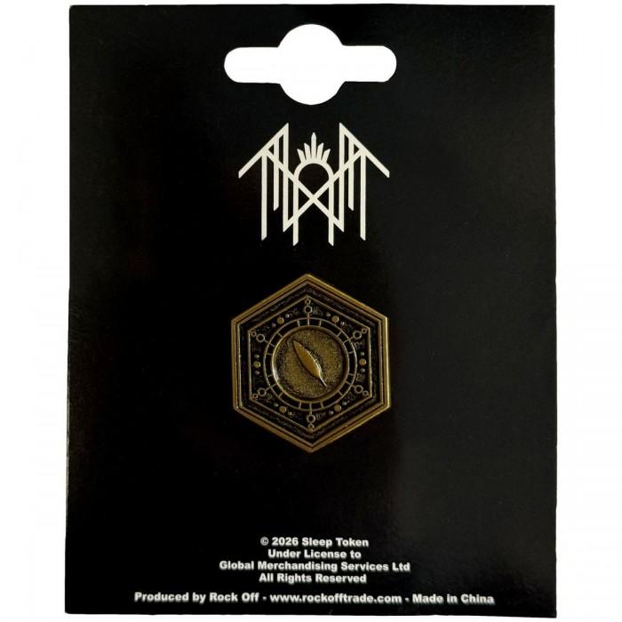 Sleep Token Emergence Feathered Host Pin Badge